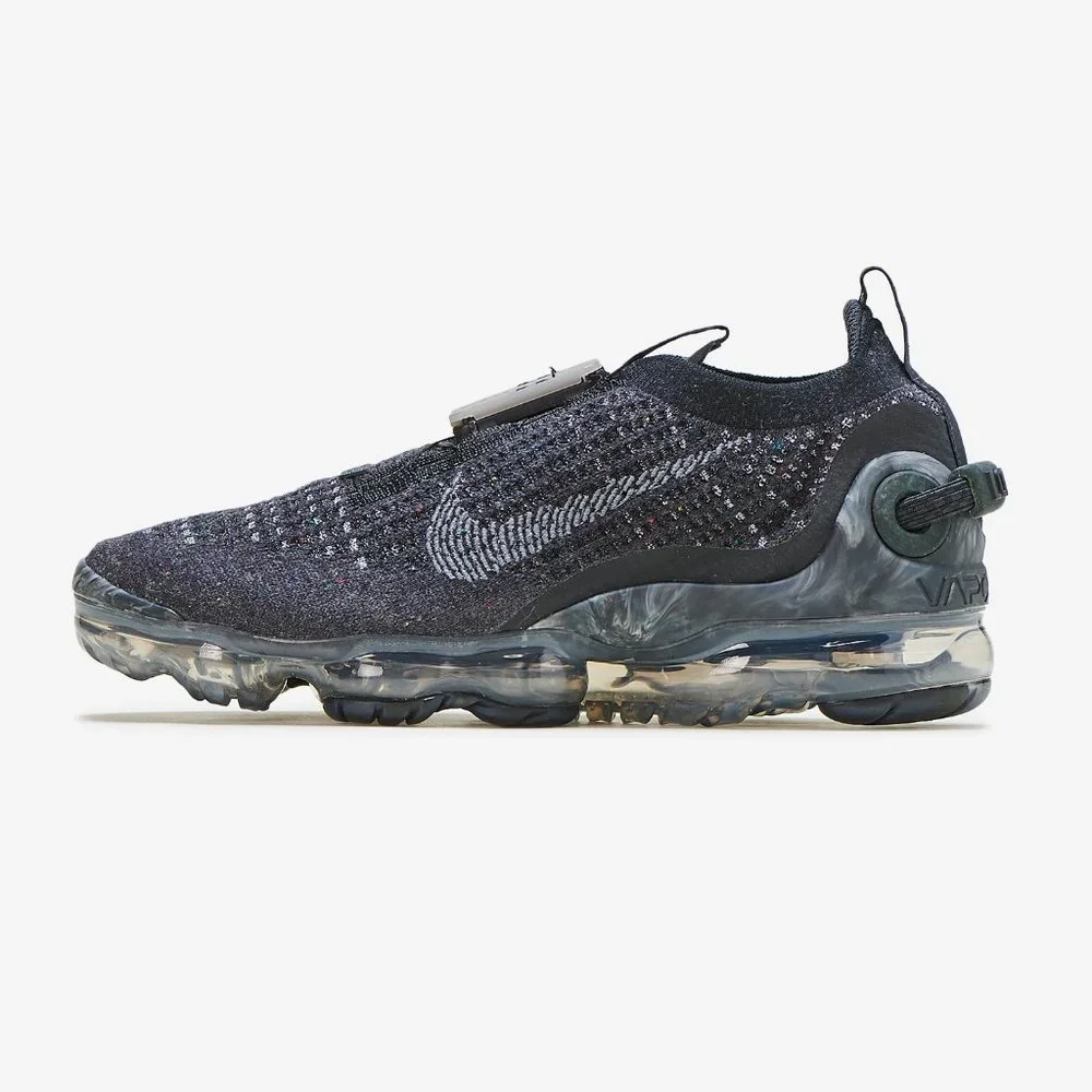 NIKE AIR VAPORMAX 2020 FLYKNIT BLACK GREY CJ6741 - Picture 5 of 11